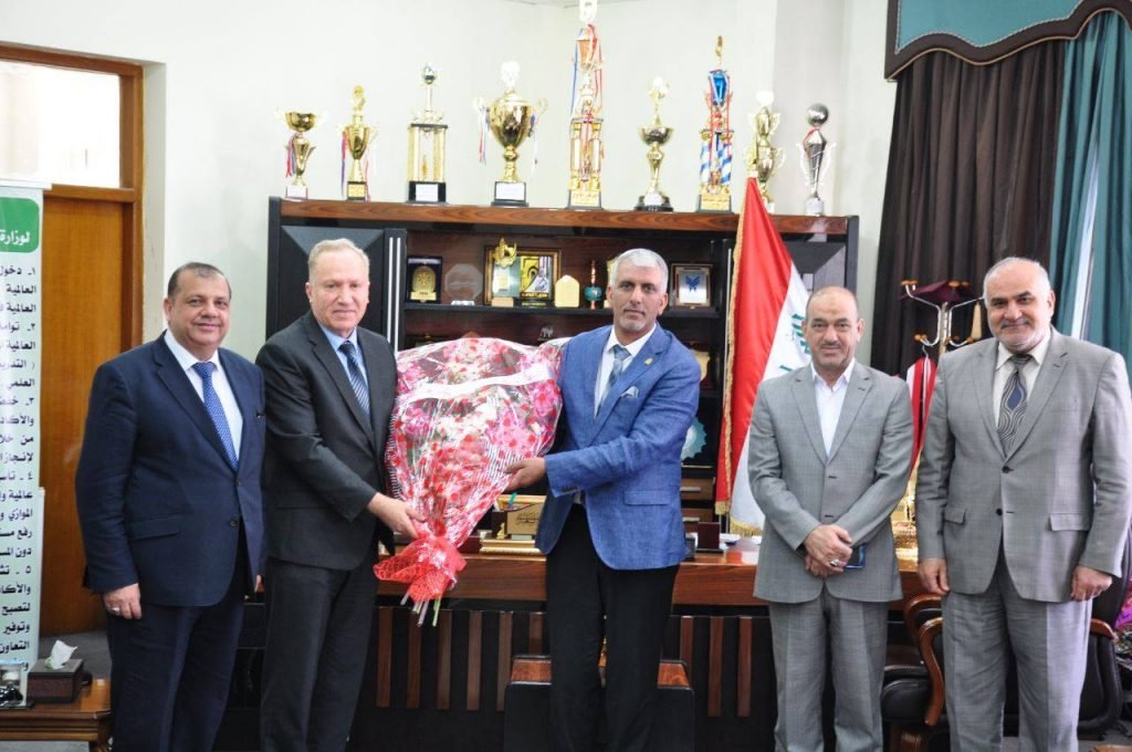 مجلس غرفة تجارة كربلاء يهنئ رئاسة جامعة كربلاء الجديدة